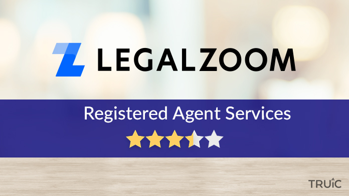 LegalZoom Registered Agent Services Review Image.